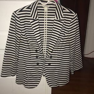 blazer white house black market size 12